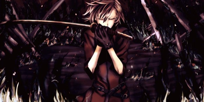 1280x800 Wallpapers Anime Boy Katana Hate Boys Dogs Us Com 1280x800
