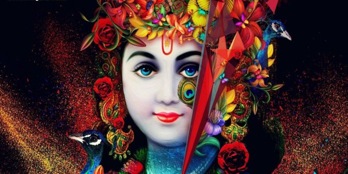 1600x926 Attractive Sri Krishna Images Photos And Wallpapers, - Krishna Wallpaper Hd  - 1600x926 - Download HD Wallpaper - WallpaperTip