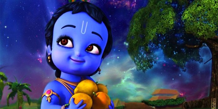 1440x900 Little Krishna Wallpapers