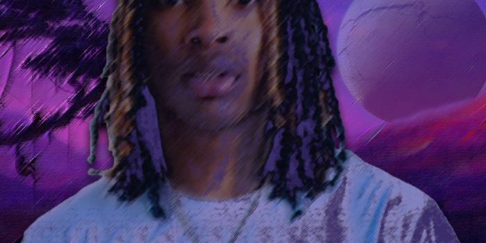 2480x2886 PURPLE LIGHT' By DANASVIN (King Von) in 2021 | Cute rappers, Best rapper  alive, King pic