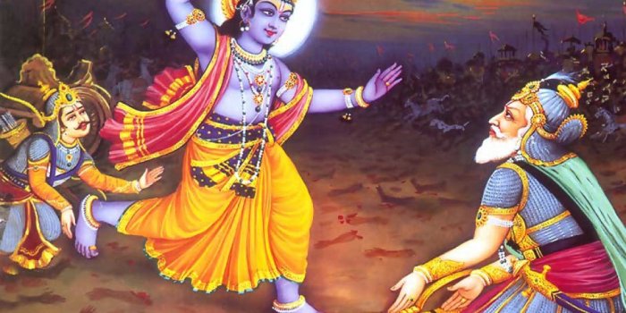 1024x768 Hindu God Krishna Wallpaper