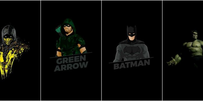 1935x806 Minimal Superhero Wallpapers - Superhero Minimalist Android - 1935x806  Wallpaper - teahub.io