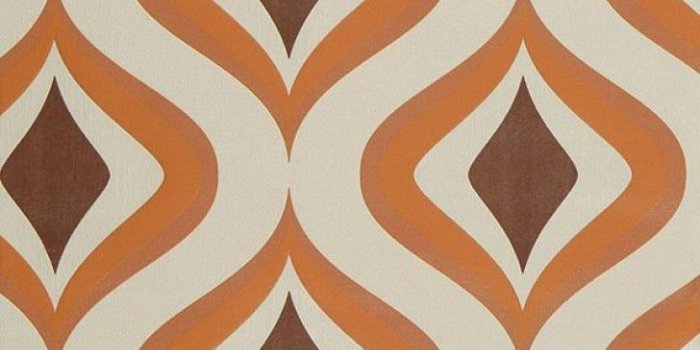 728x1100 Wallpaper Triton orange | Retro wallpaper, Pattern wallpaper, Washable  wallpaper