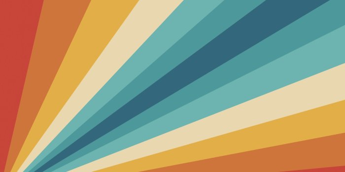 2560x1661 70's Multi-Colour Stripes Retro Wallpaper Mural | Hovia CA