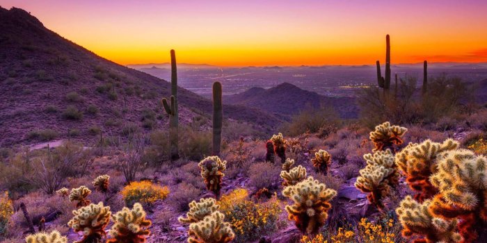 1920x1440 Arizona Sunset Desert area Orange Sky Clouds Desktop HD Wallpapers for  mobile phones and computer : Wallpapers13.com