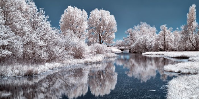 3840x2160 Wallpaper 4k Ice Lake Frozen Trees 4k Wallpaper