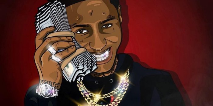 1024x1024 NBA YoungBoy Wallpaper iPhone 11 Galaxy - Cartoon, Aesthetic Background -  Empire BBK