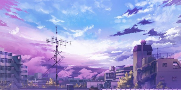 1920x1080 16++ High Quality Anime City Wallpaper - Baka Wallpaper | Anime scenery  wallpaper, Anime city, Anime background