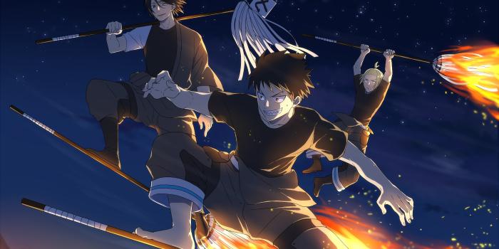 3840x2160 Fire Force Shinra Benimaru Arthur 4K Wallpaper #25