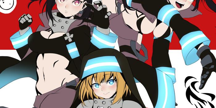 2160x3840 329337 Fire Force, Maki, Iris, Tamaki, 4K phone HD Wallpapers, Images,  Backgrounds, Photos and Pictures | Mocah HD Wallpapers