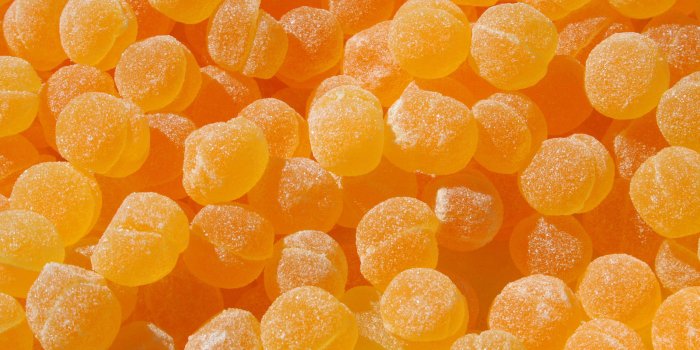 2560x1440 Orange Candy Wallpaper Background 59014 2560x1440px