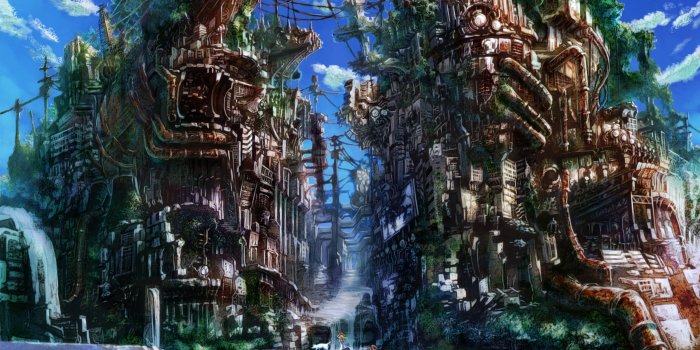 2560x1920 11+ Anime City Wallpaper Desktop - Tachi Wallpaper