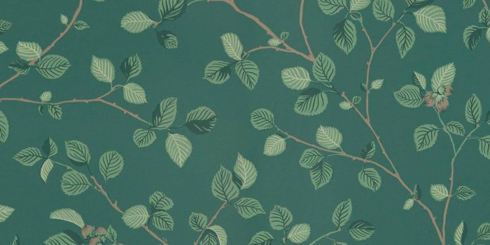 1400x1400 Hassel Dark Green | Sandberg Wallpaper