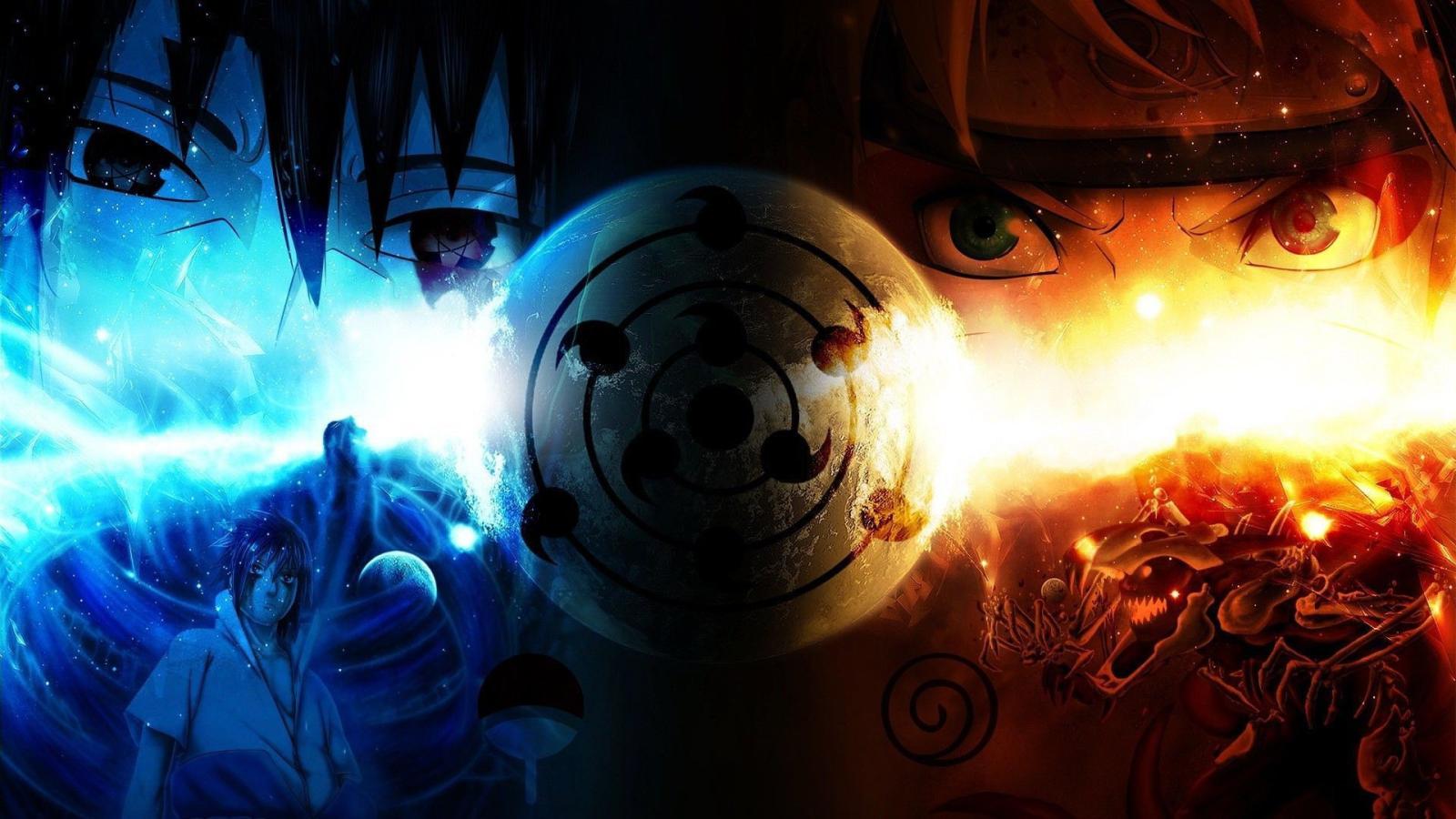 1920x1080 Naruto Fire And Ice Hd Anime Wallpaper Desktop Wallpapers - Cool Naruto  Backgrounds - 1920x1080 Wallpaper - teahub.io