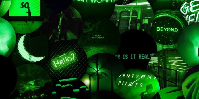 1024x1024 Green Aesthetic Background - EnWallpaper