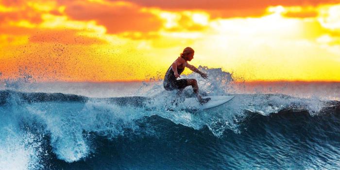 1680x1050 Surfing Wallpaper Surfer Play With Waves Image For My Desktop :  Wallpapers13.com