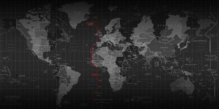 2560x1600 HD World Map Wallpapers