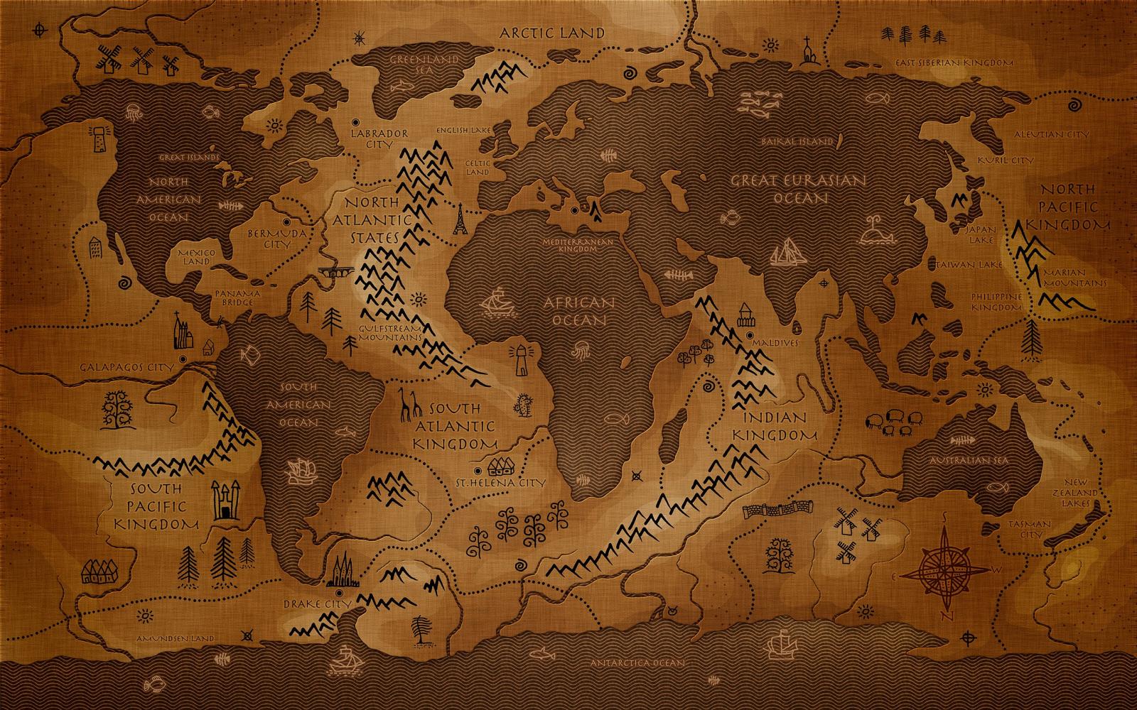 2560x1600 47+] World Map Desktop Wallpaper HD on WallpaperSafari