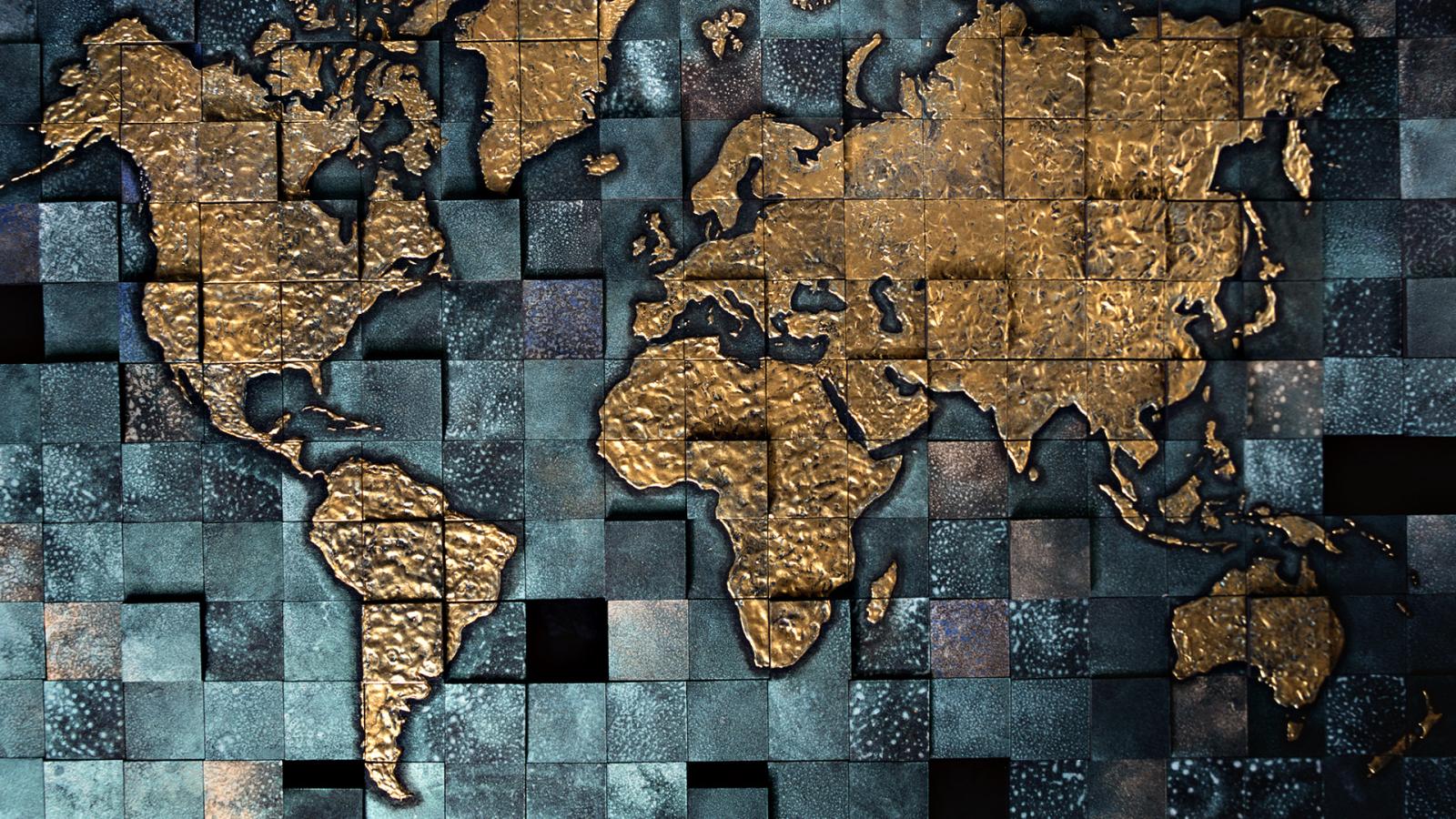 1920x1080 World Map Wallpaper 6250 1920x1080px