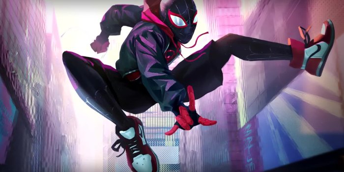 1920x1080 Spider-Man Miles Morales Over City - Live Desktop Wallpapers