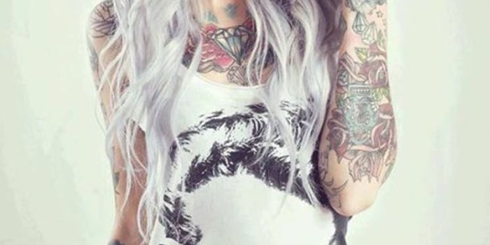 744x1392 38+] Tattoo Girl Wallpapers on WallpaperSafari
