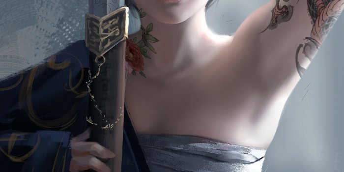 2160x3840 327980 Fantasy, Girl, Tattoo, Warrior, Sword, 4K phone HD Wallpapers,  Images, Backgrounds, Photos and Pictures | Mocah HD Wallpapers