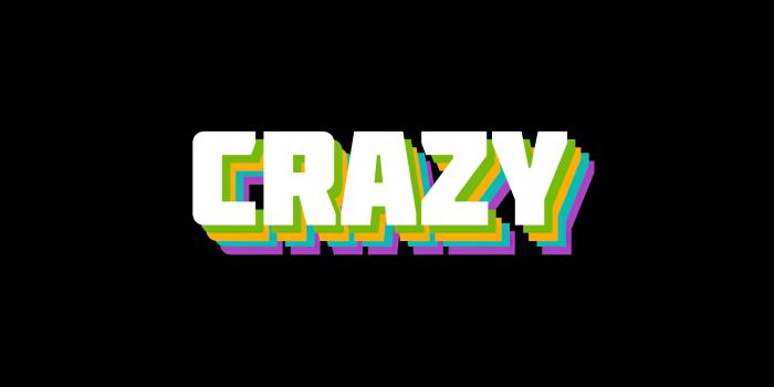 5120x2880 Crazy, HD Typography, 4k Wallpapers, Images, Backgrounds, Photos and  Pictures