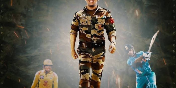 1080x1080 Dhoni Army Wallpapers