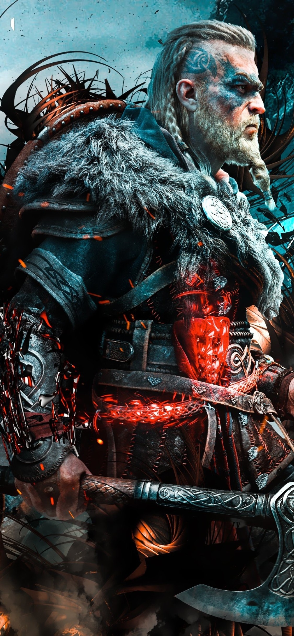 1125x2436 HD Viking Wallpaper - EnWallpaper