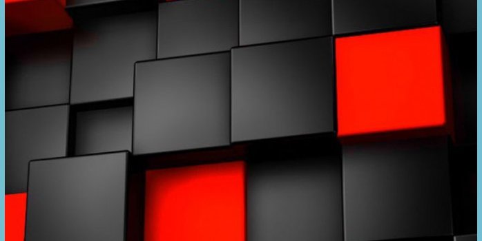 698x1241 Black Red Cubes Pattern Mobile Wallpapers HD Phone Wallpapers - Wallpaper  Hd Red | Neat