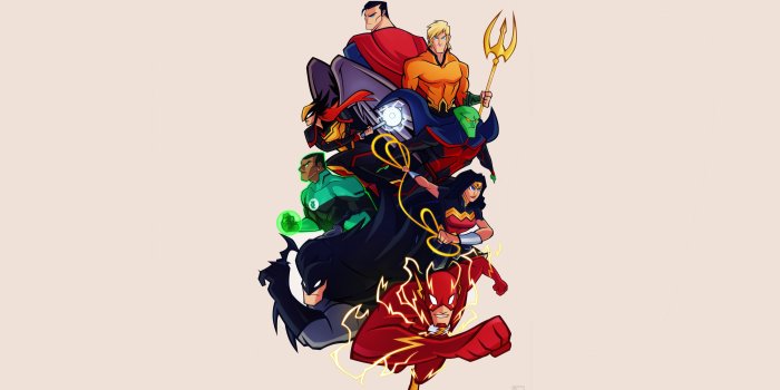 3840x2160 Wallpaper 4k Justice League Cartoon Comic Artwork 4k Wallpaper