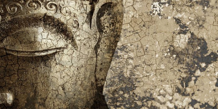 1980x1980 Buddha Wallpaper by Affreschi & Affreschi | Designer Italian Wallpapers |  IMAESTRI