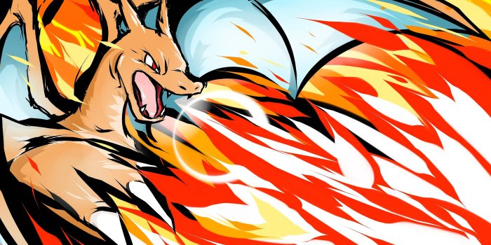 2900x1631 Charizard wallpaper (xpost /r/GameWalls): pokemon