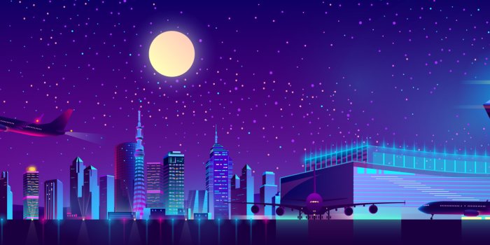 1336x768 1336x768 Airport Night Illustration HD Laptop Wallpaper, HD Artist 4K  Wallpapers, Images, Photos and Background - Wallpapers Den