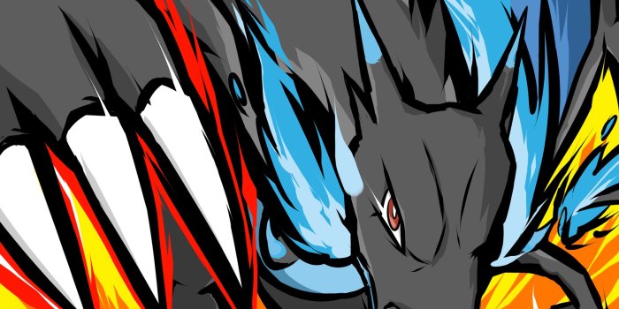 1600x1000 ishmam, Charizard, Pokémon, Mega Charizard X Wallpapers HD / Desktop and  Mobile Backgrounds