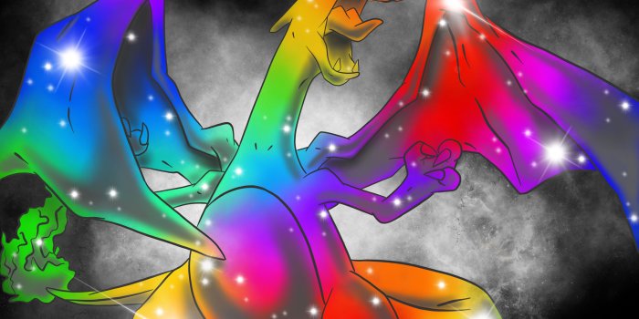 5000x4000 Rainbow Charizard Wallpapers