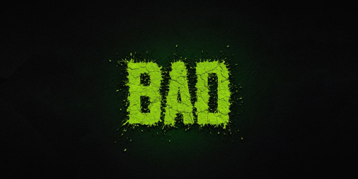 3840x2160 Bad, HD Typography, 4k Wallpapers, Images, Backgrounds, Photos and Pictures