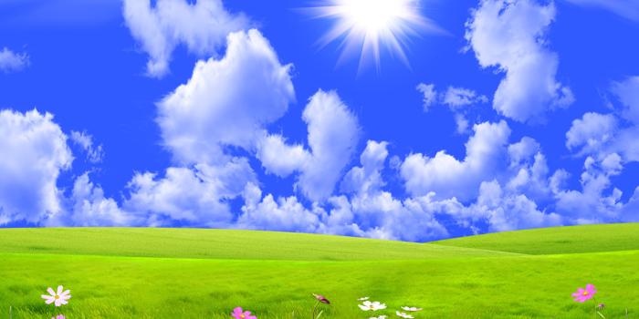 1280x848 Desktop Wallpapers Nature Sky Grasslands Grass Clouds