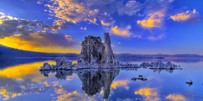 1920x1200 California Lake Reflection Hd Wallpaper 08353 : Wallpapers13.com