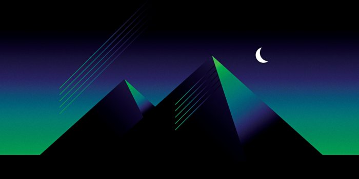 1366x768 Download 1366x768 wallpaper minimal, artwork, pyramids, dark, night,  tablet, laptop, 1366x768 hd image, background, 16109