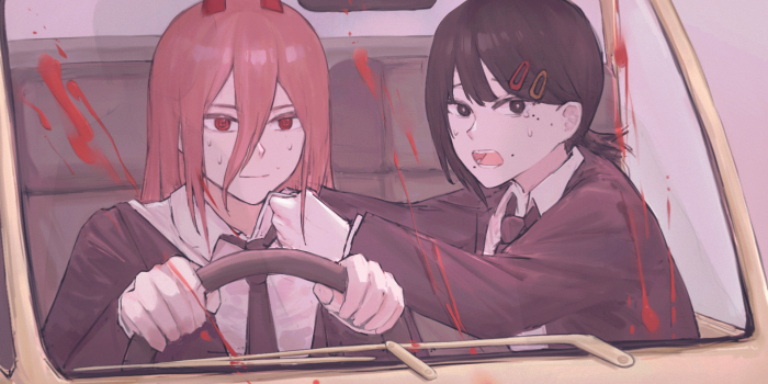 1920x1080 Kobeni Higashiyama, Power (Chainsaw Man) HD Wallpaper | Background Image |  1920x1080