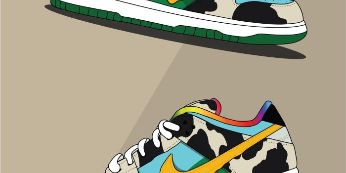 2347x5076 My latest Sneaker work: Dunk Low B&J