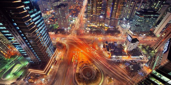 2560x1440 Download 2560x1440 Seoul, Roads, Buildings, South Korea, Timelapse  Wallpapers for iMac 27 inch - WallpaperMaiden