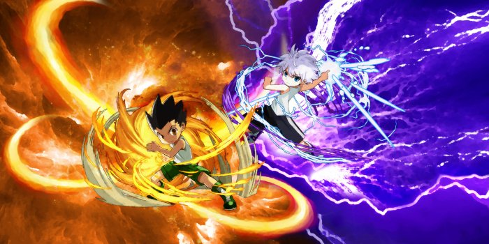 2560x1440 Angelanne: Wallpaper Hunter X Hunter Gon And Killua