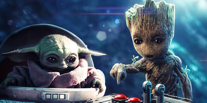 3840x2160 Baby Groot And Baby Yoda, HD Superheroes, 4k Wallpapers, Images, Backgrounds,  Photos and Pictures