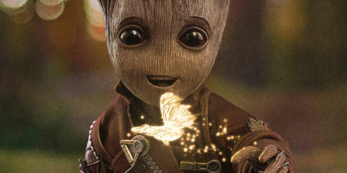 1242x2688 Baby Groot iPhone 11 Wallpapers