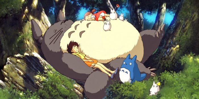 1332x850 Wallpaper greens, Totoro, Satsuki, Mei, Hayao Miyazaki, My Neighbor Totoro  images for desktop, section прочее - download