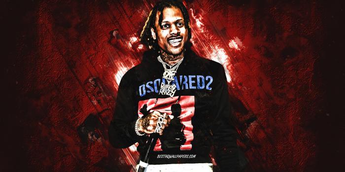 2880x1800 Download wallpapers Lil Durk, American rapper, portrait, red stone  background, creative art for desktop with resolution 2880x1800. High  Quality HD pictures wallpapers