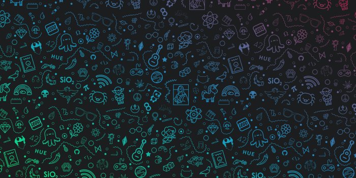 3840x2160 Doodle space [3840x2160]: wallpapers