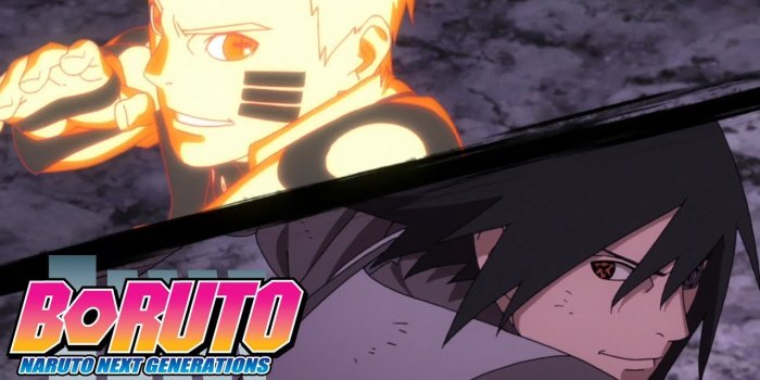 1280x720 Naruto and Sasuke vs Momoshiki | Boruto: Naruto Next Generations